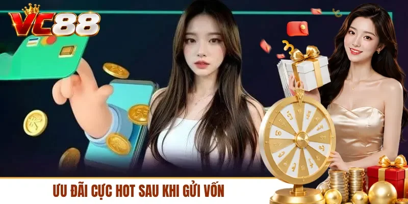 Ưu đãi cực hot sau khi gửi vốn